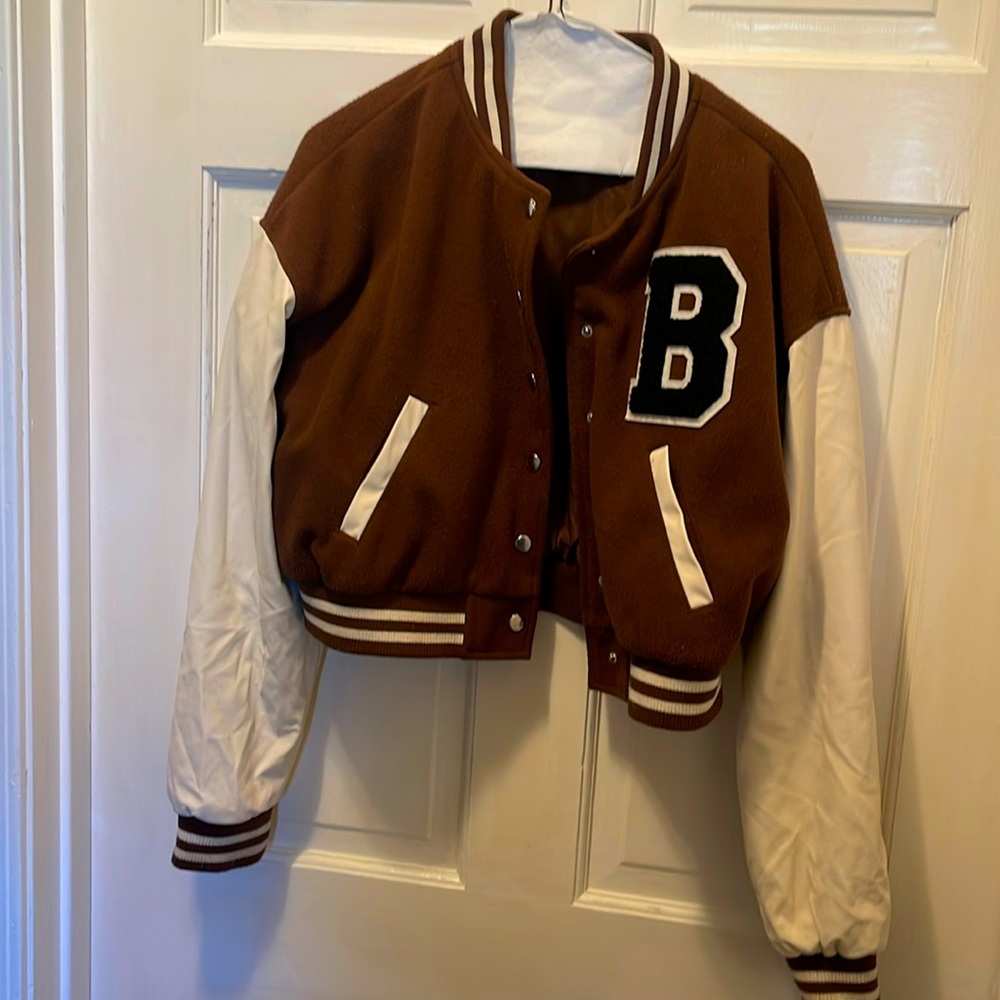 Letterman jacket 
Size large